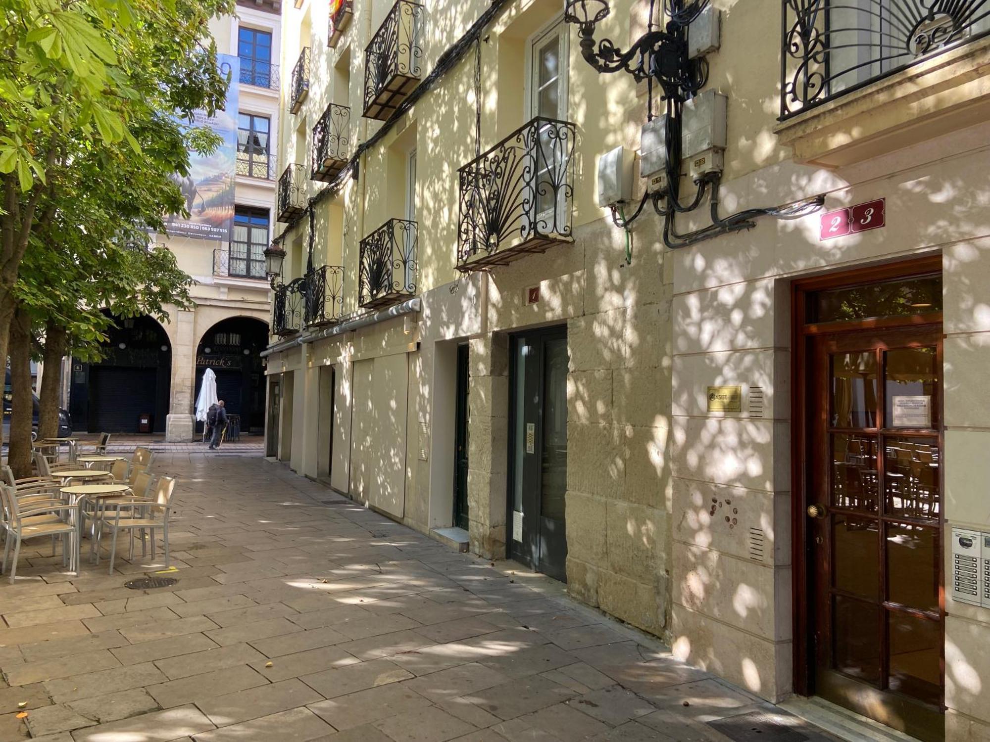 Alojamiento En Pleno Centro Con Wifi Y Aire Acondicionado Logroño Buitenkant foto